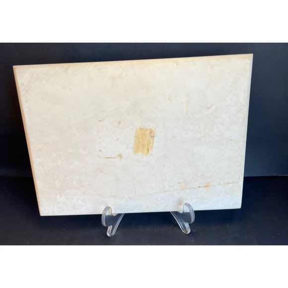 Vintage Montana Marble Inc Etched Kim Reinmuth The Gossip Plaque Wall Hanging - Picture 7 of 7